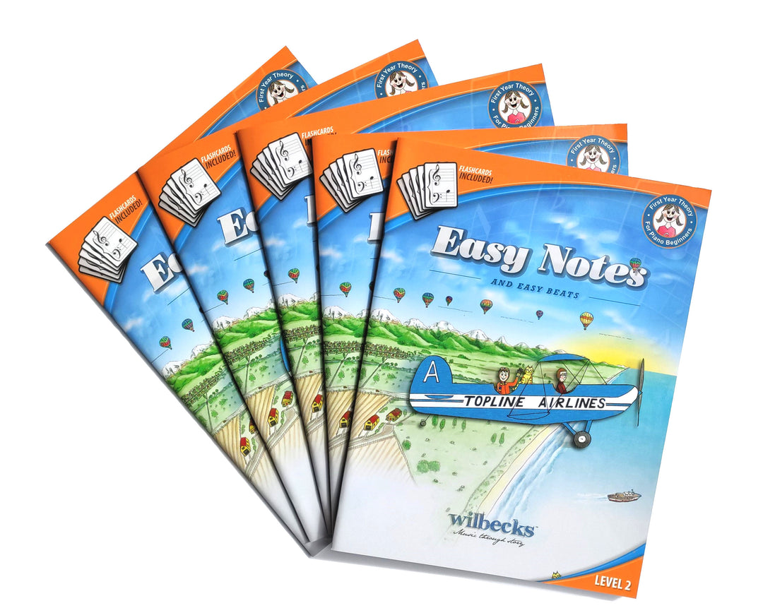 5 of Easy Notes Level 2 Theory Books and Easy Beats, by Wilbecks