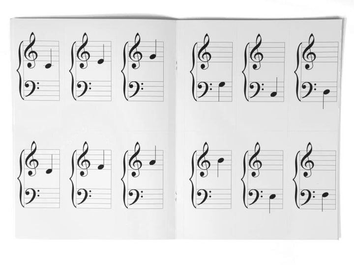 Easy Notes Theory Book Level 1 - learn to read music notes – Wilbecks
