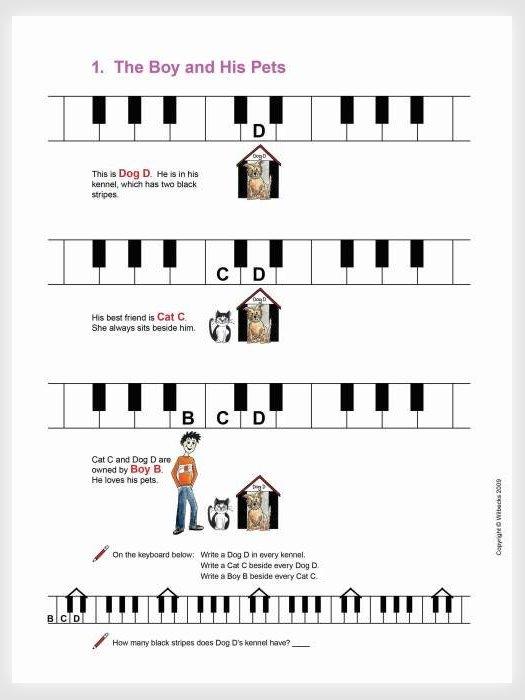 Easy Notes Theory Book Level 1 - learn to read music notes – Wilbecks