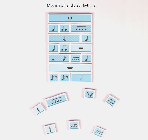 Match-ups - Note Values & Rhythms